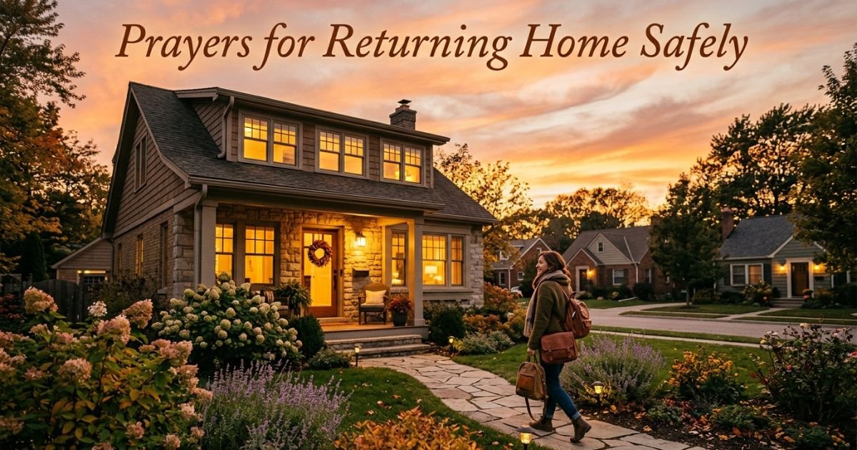 Prayers for Returning Home Safely