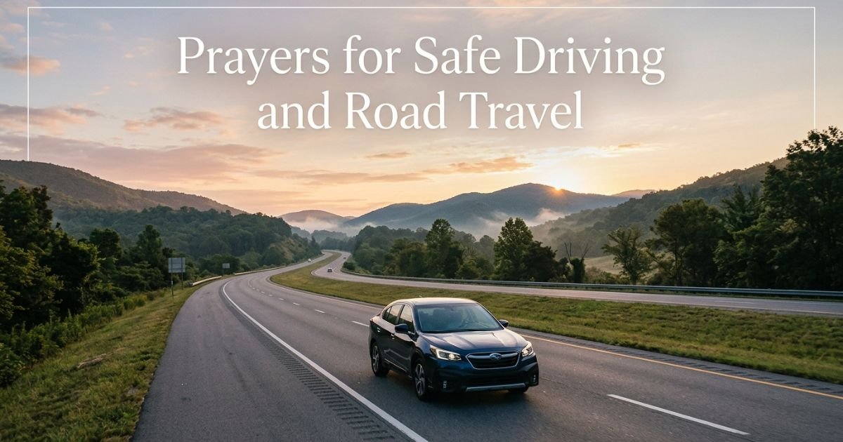 Prayers for Safe Driving and Road Travel