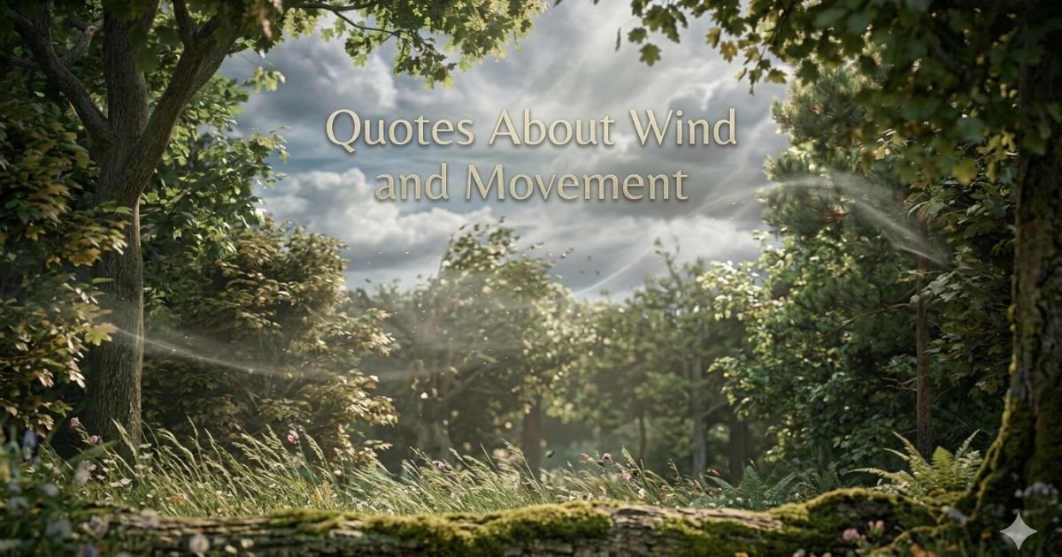 Quotes About Wind and Movement