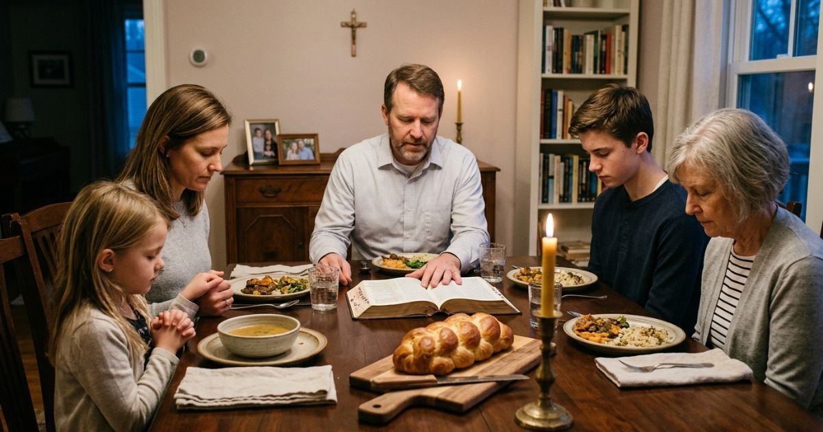 Scripture-Based Dinner Prayers for Family