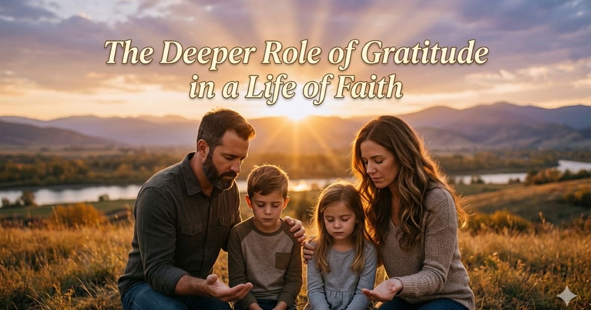 The Deeper Role of Gratitude in a Life of Faith