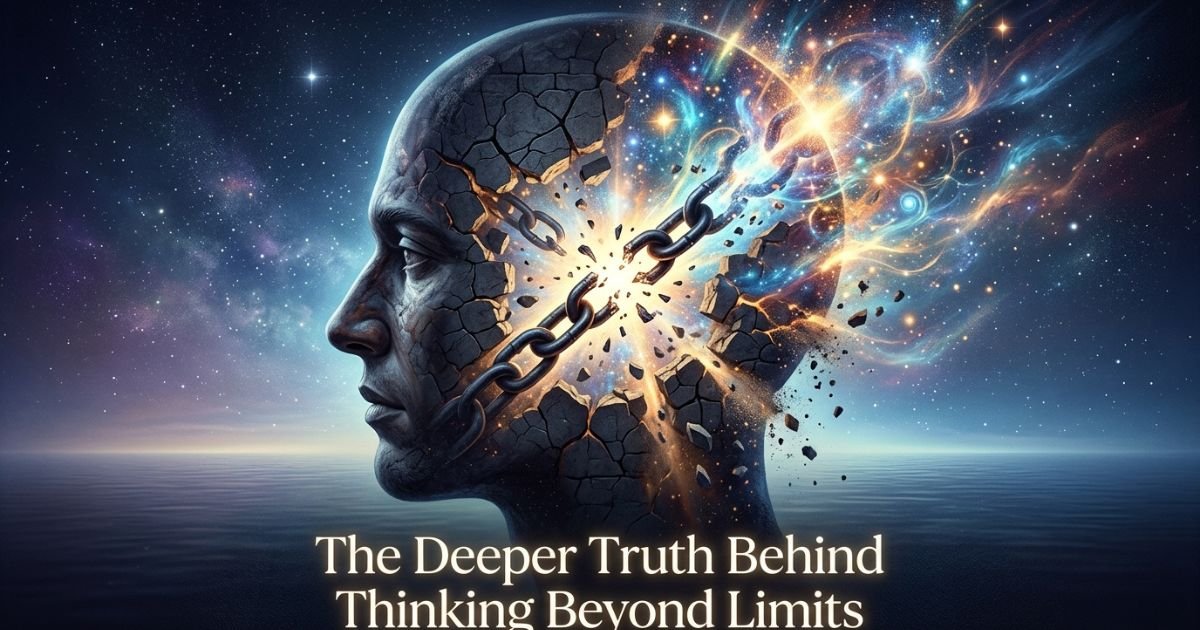 The Deeper Truth Behind Thinking Beyond Limits