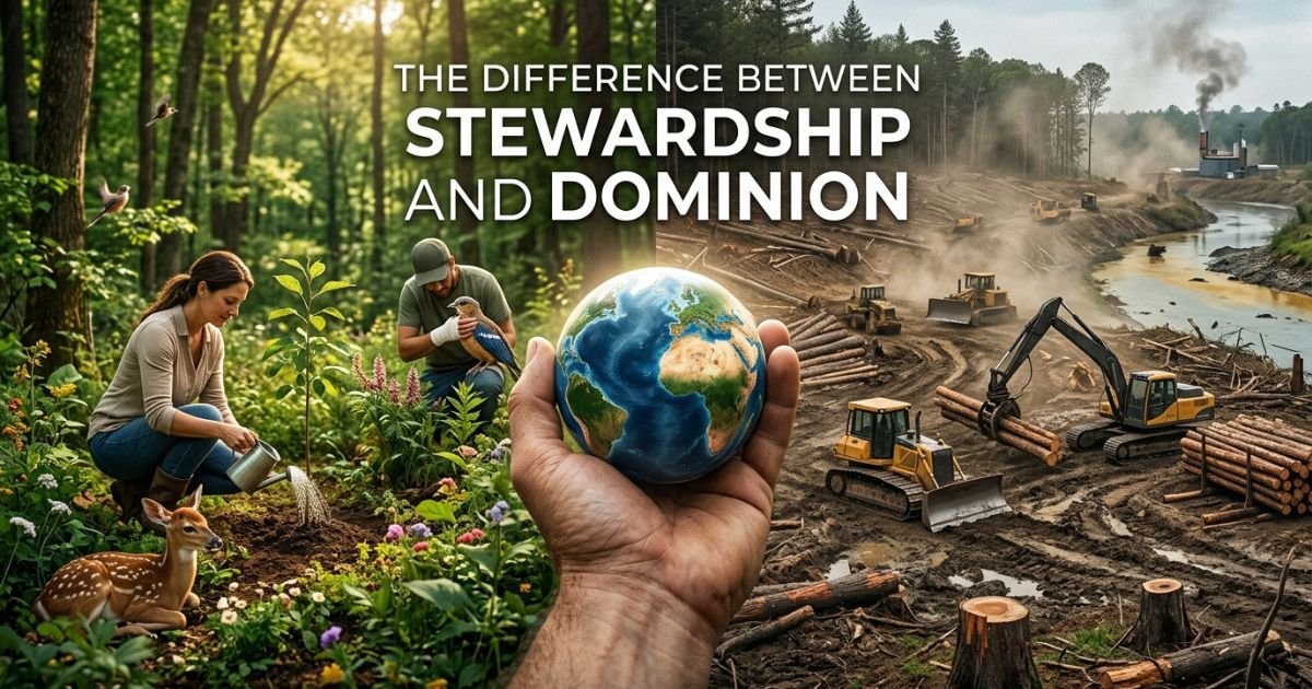 The Difference Between Stewardship and Dominion