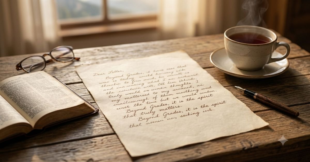 The Letter That Changed How Parents See Exam Season