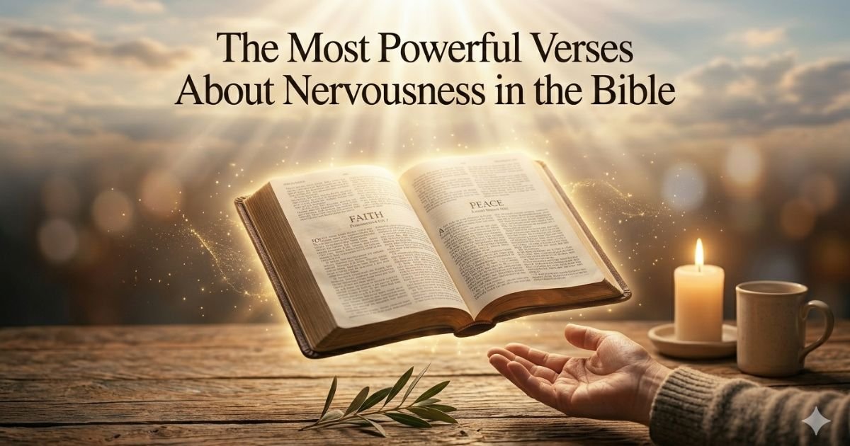 The Most Powerful Verses About Nervousness in the Bible