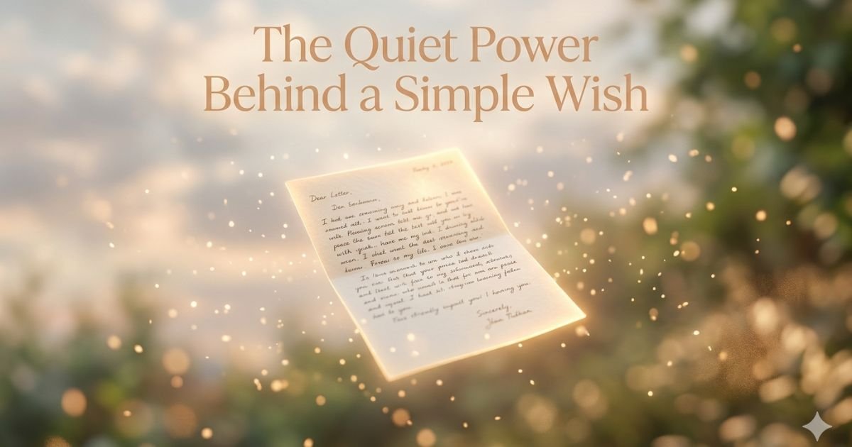 The Quiet Power Behind a Simple Wish
