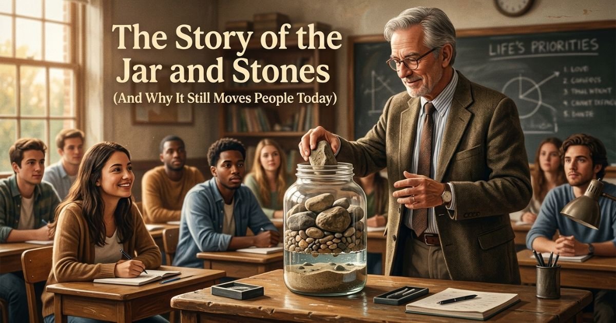 The Story of the Jar and Stones (And Why It Still Moves People Today)