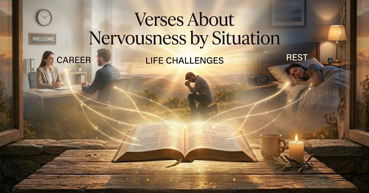 Verses About Nervousness by Situation