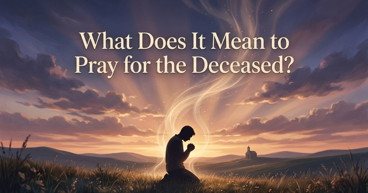 What Does It Mean to Pray for the Deceased?