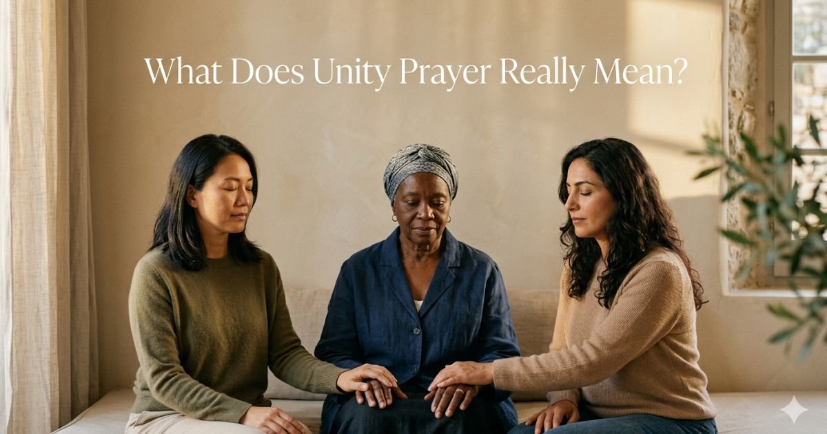 What Does Unity Prayer Really Mean?
