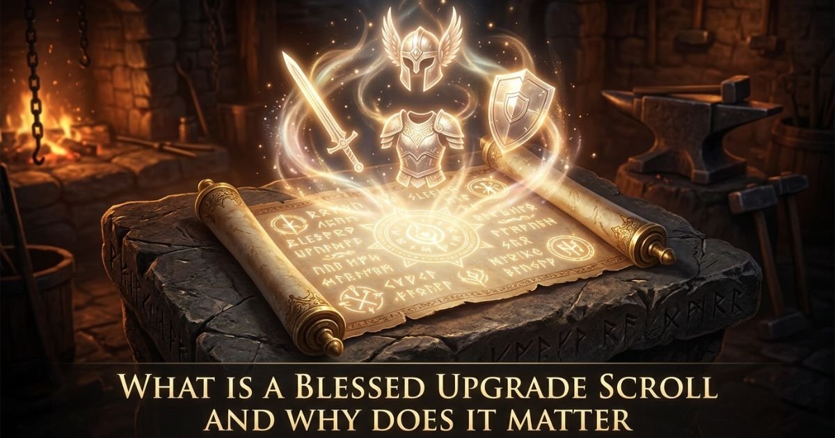 What Is a Blessed Upgrade Scroll and Why Does It Matter