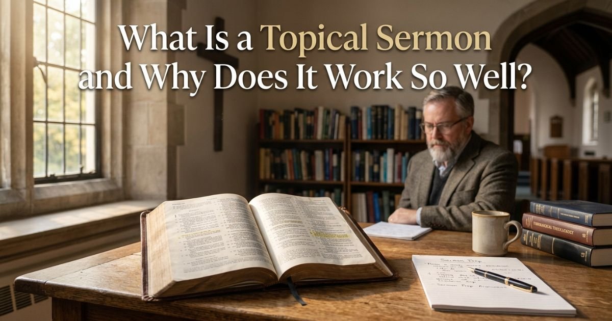 What Is a Topical Sermon and Why Does It Work So Well?