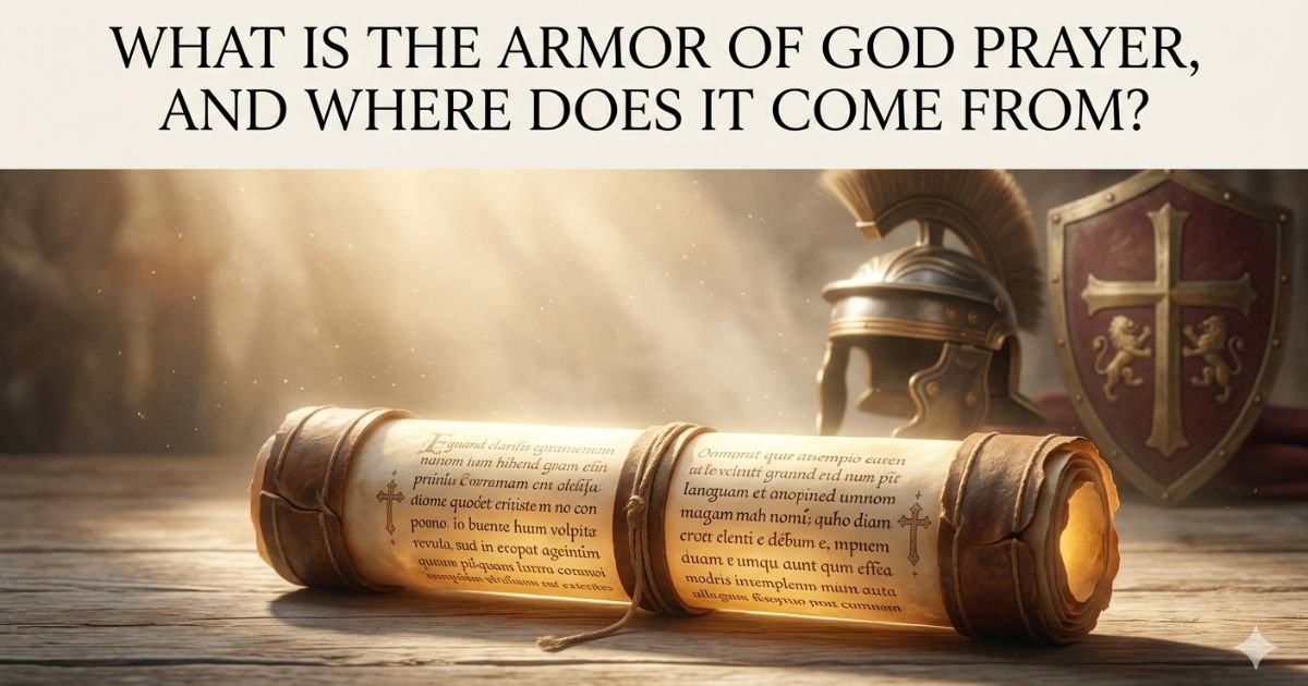What Is the Armor of God Prayer, and Where Does It Come From?