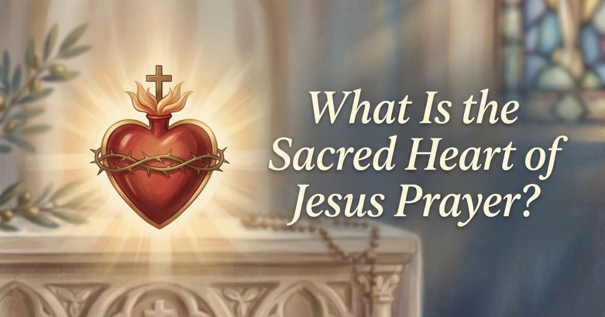 What Is the Sacred Heart of Jesus Prayer?