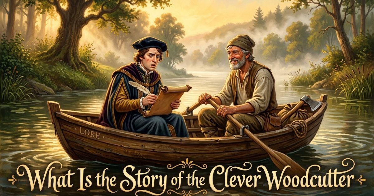 What Is the Story of the Clever Woodcutter?