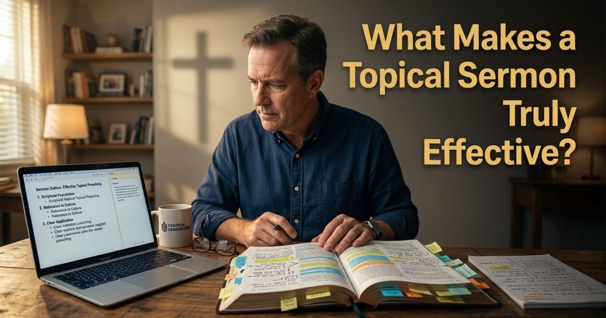 What Makes a Topical Sermon Truly Effective?