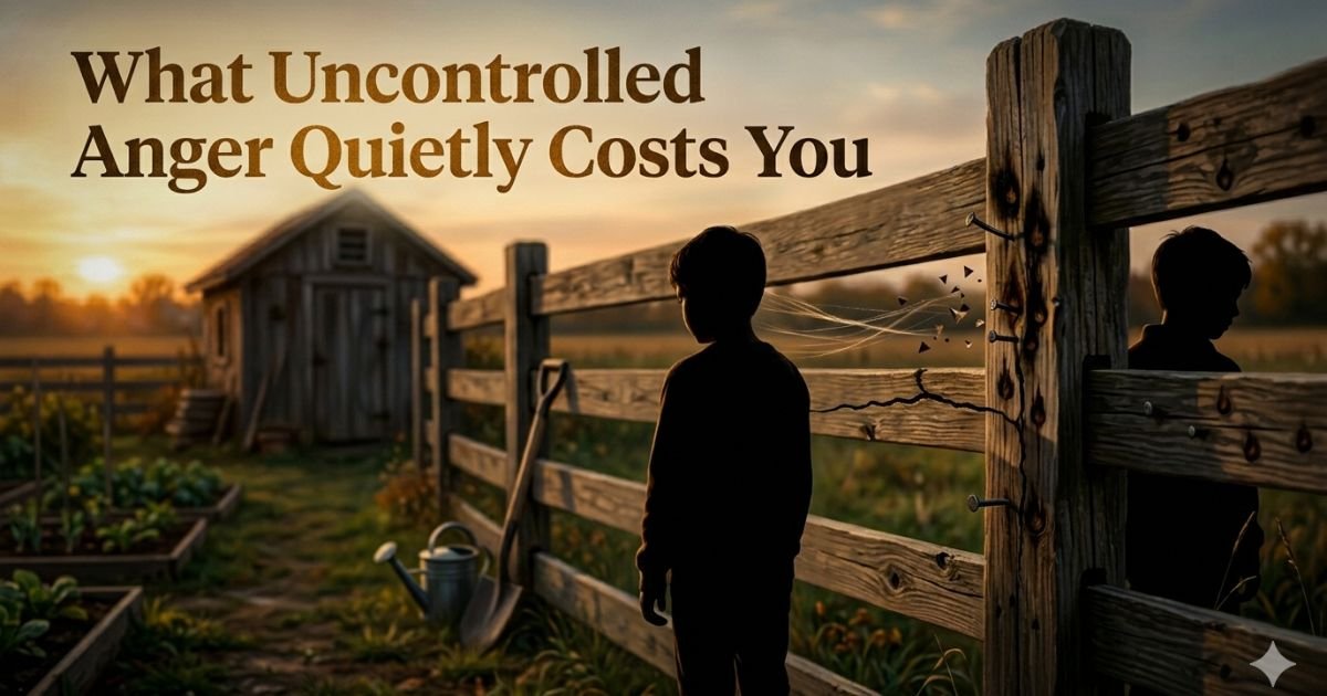 What Uncontrolled Anger Quietly Costs You