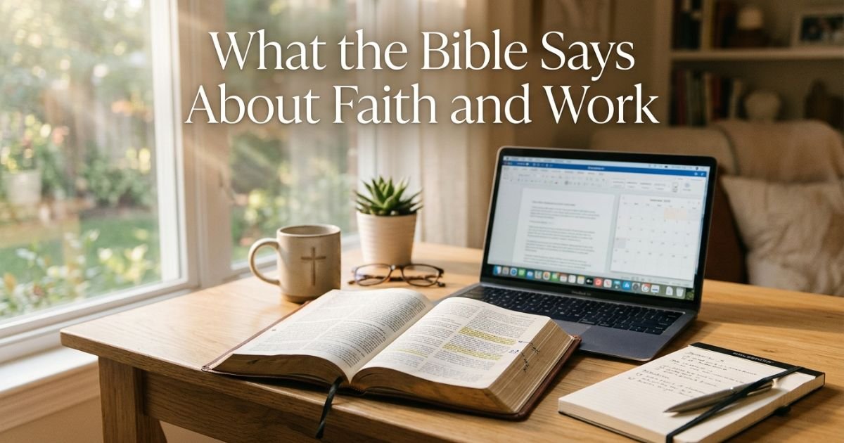 What the Bible Says About Faith and Work