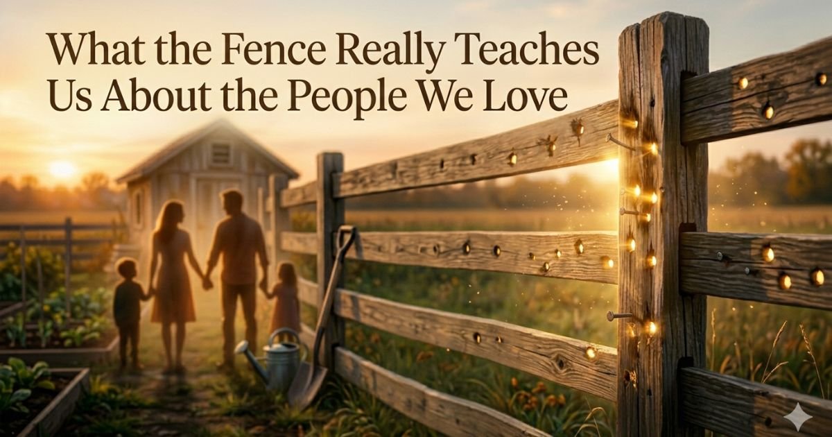 What the Fence Really Teaches Us About the People We Love