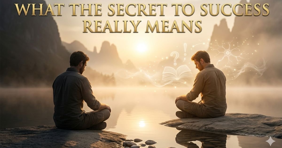 What the Secret to Success Really Means