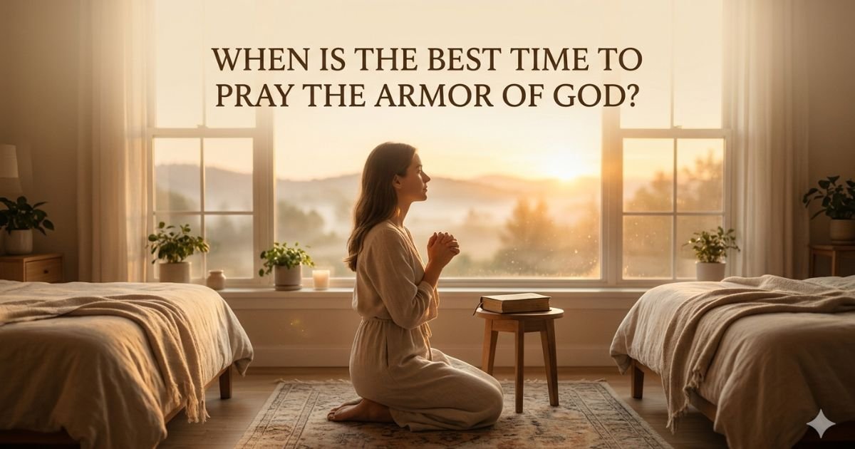 When Is the Best Time to Pray the Armor of God?