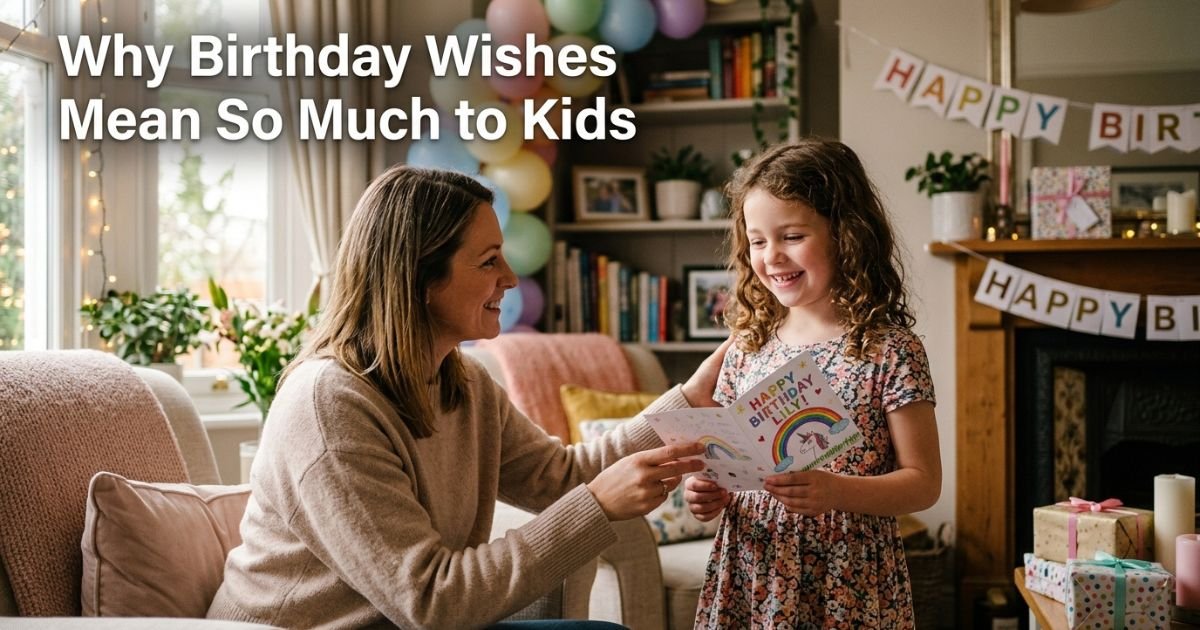 Why Birthday Wishes Mean So Much to Kids