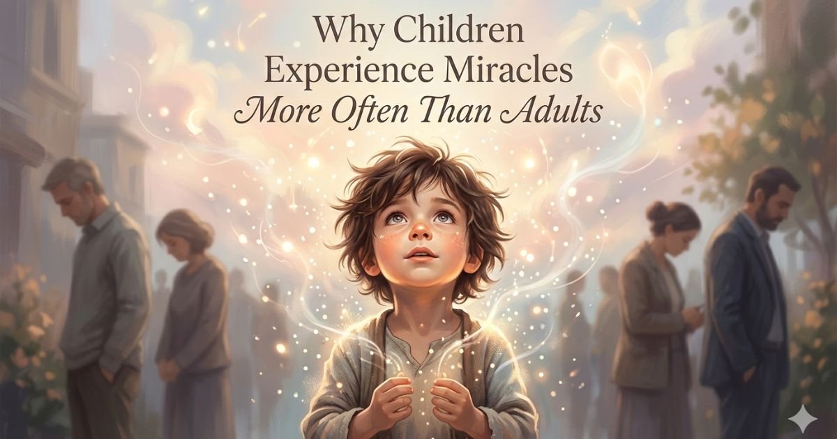 Why Children Experience Miracles More Often Than Adults