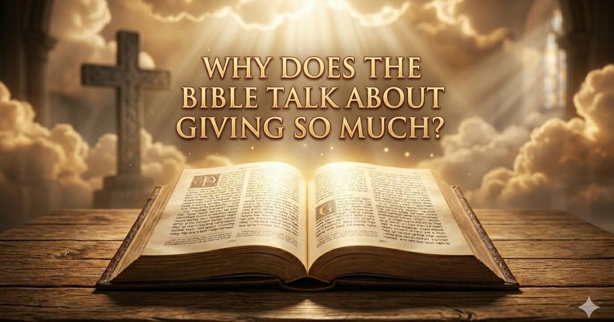 Why Does the Bible Talk About Giving So Much?