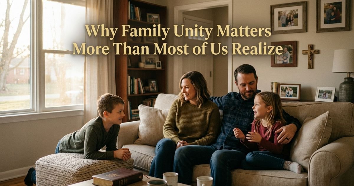 Why Family Unity Matters More Than Most of Us Realize