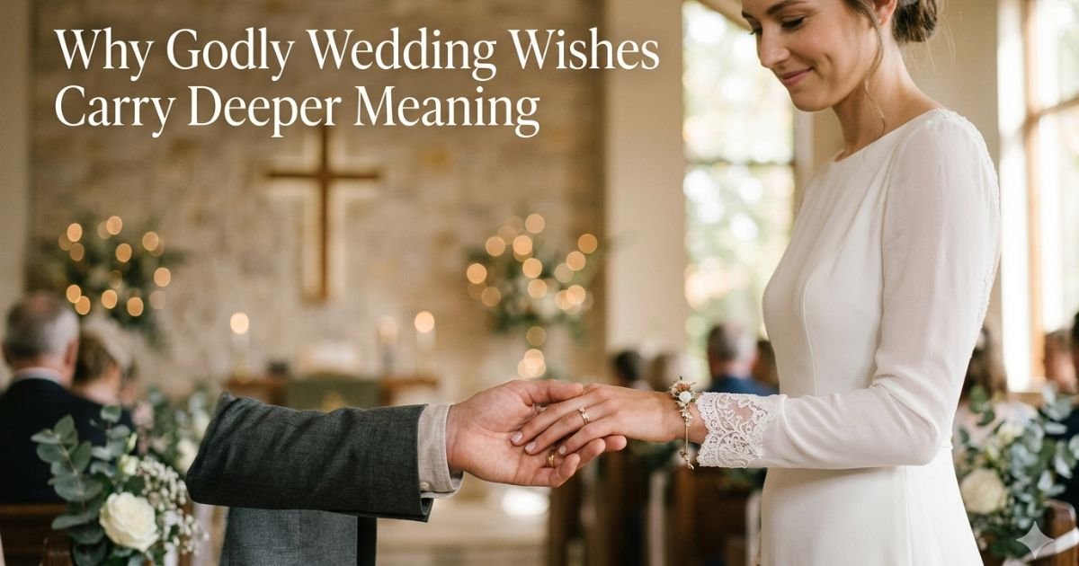 Why Godly Wedding Wishes Carry Deeper Meaning