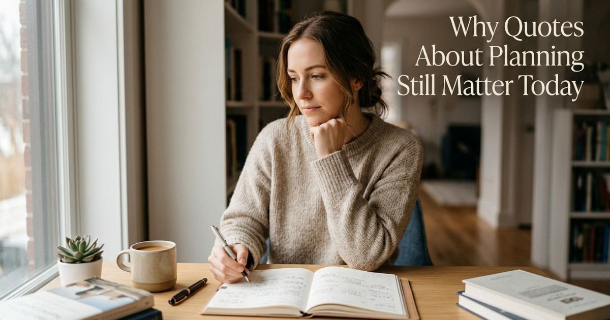 Why Quotes About Planning Still Matter Today