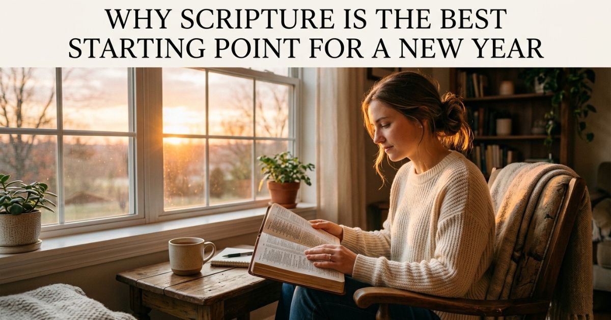 Why Scripture Is the Best Starting Point for a New Year
