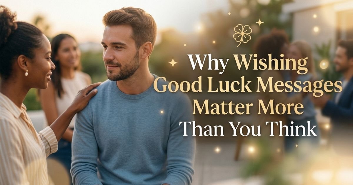 Why Wishing Good Luck Messages Matter More Than You Think