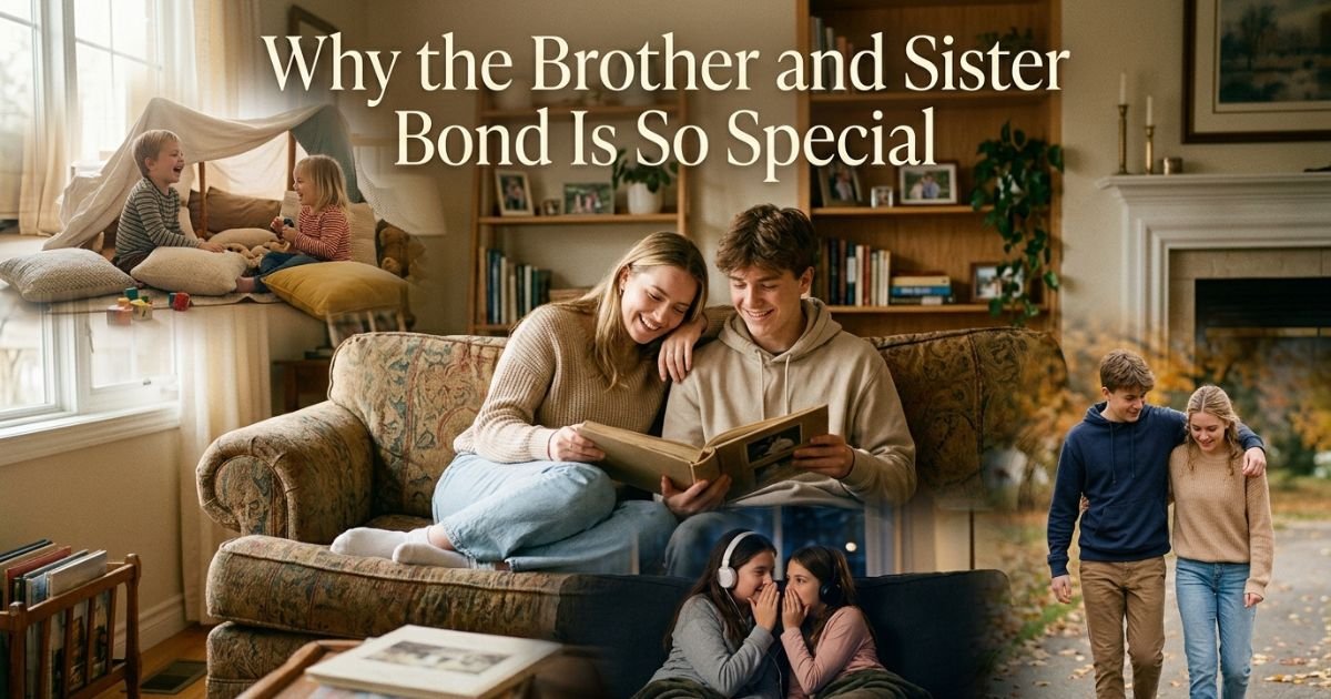 Why the Brother and Sister Bond Is So Special